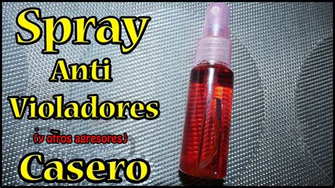 C Mo Hacer Spray Antivioladores Y Todo Tipo De Agresiones Gas