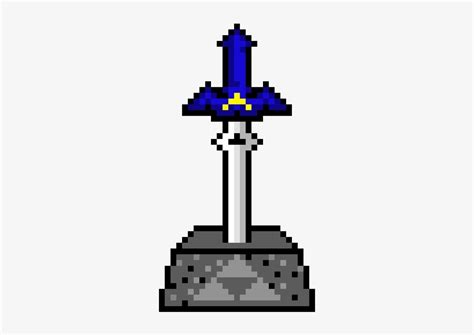 Zelda Sword Pixel Art