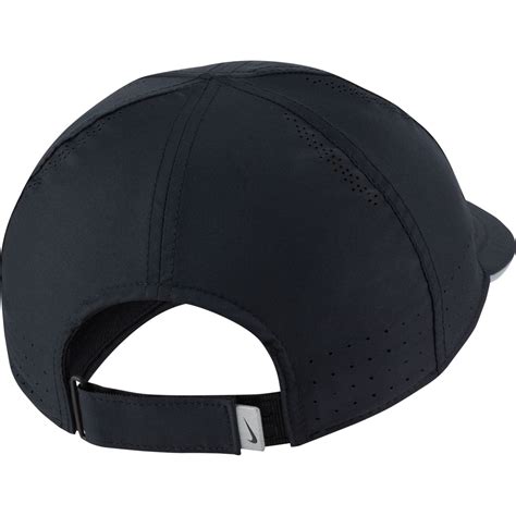 Nike Featherlight Womens Running Cap Blackreflective Silver Sportitude