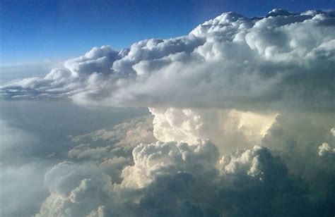 Anvil Cloud Photo Supercell Storm Captured From High Above Oklahoma