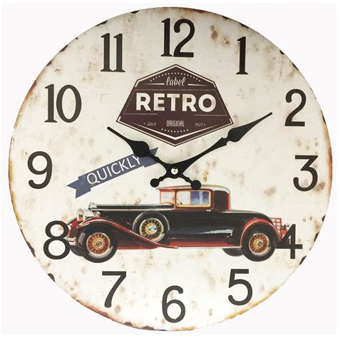 Creative Motion 13 Classic Car Wall Clock Wayfair