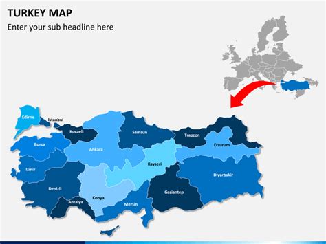 Interactive turkey map on googlemap. Turkey Map PowerPoint | SketchBubble