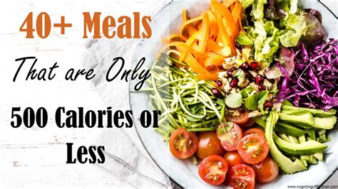 500 Calorie Meals Blog 