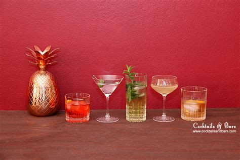 Essential Glassware For A Home Bar Cocktails And Bars