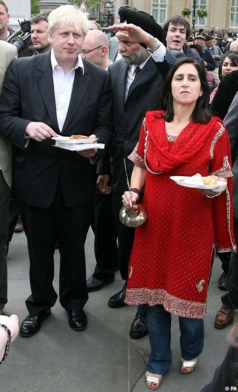 We've all heard of the second wives' club. Boris Johnson officially opened Hindu Temple in London ...