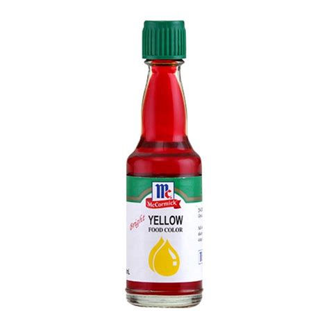 Yellow Food Color - Products | McCormick