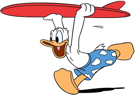Donaldduck Surfs Up Duck Cartoon Cartoon Character Tattoos