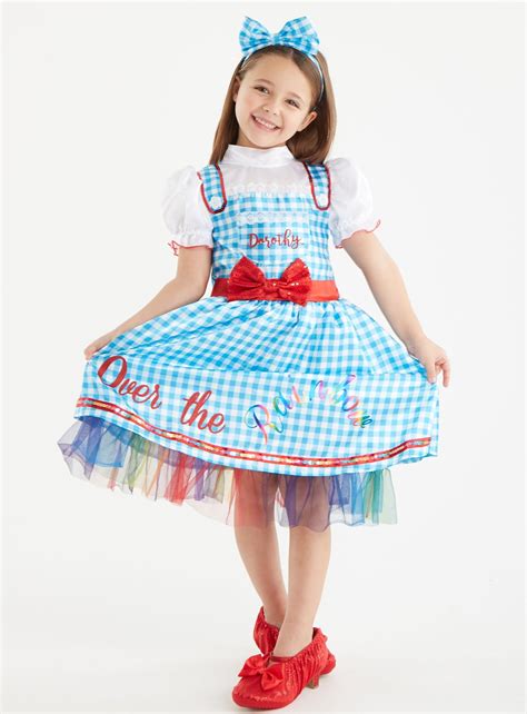 Sku Ss20 Bw Dorothy Wizard Of Oz Blue Dorothy Costume Girls Dorothy Costume Fancy Dress For