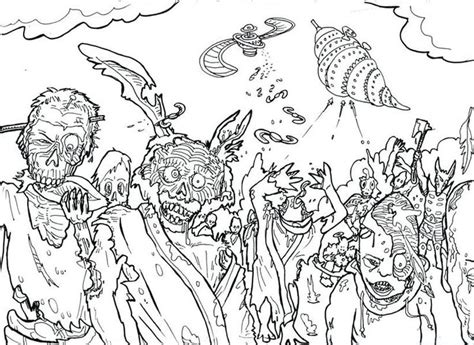 4.6 out of 5 stars. Have A Fun With Zombie Coloring Pages | Disney coloring ...