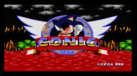 Sonicexe Real Title Screen By Yoshivigking On Deviantart