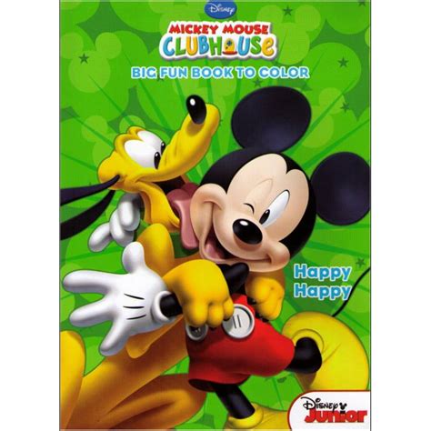 Disney Mickey Mouse Clubhouse Happy Big Fun Coloring Book