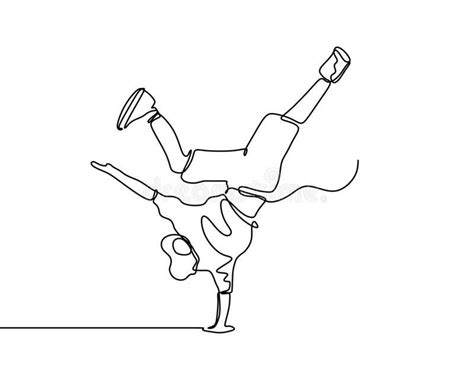 One Line Hip Hop Hip Hop Illustration Dance Illustration Drawing