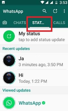 Establish a profile picture and status that all your contacts will see. How to use whatsapp status update android - BestusefulTips
