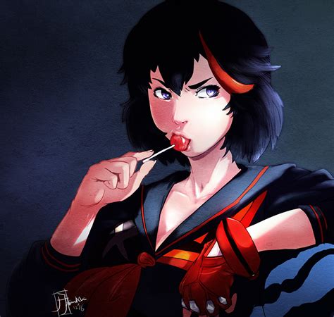 Ryuko Matoi Fan Art Halimunali Thumbnail By Halimunali On Deviantart