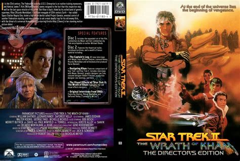 Star Trek Ii The Wrath Of Khan Movie Dvd Custom Covers 211st2 De