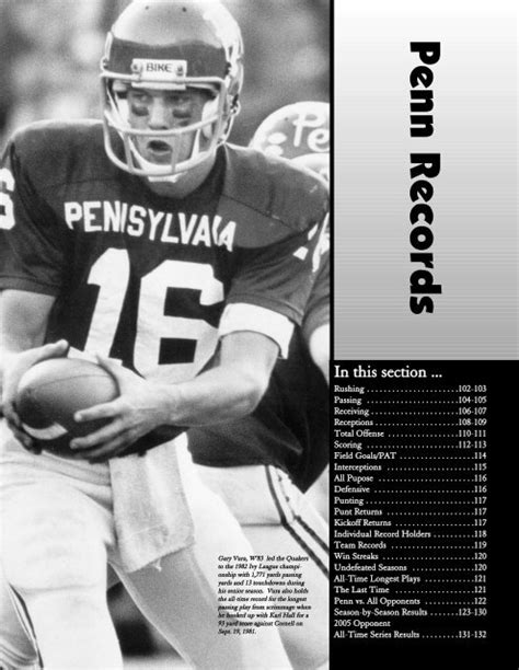 05 Recordsqxp University Of Penn Athletics
