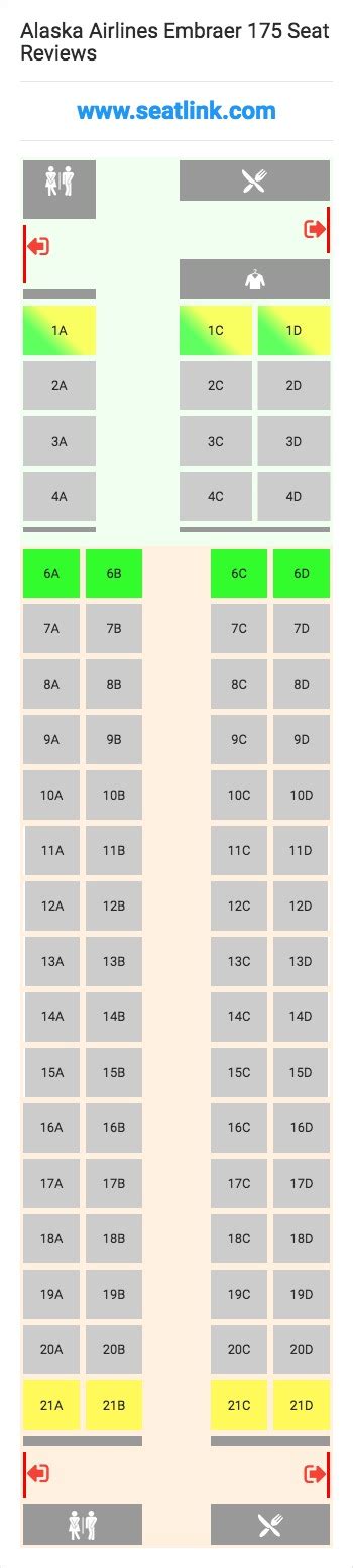 Alaska Plane Seating Chart