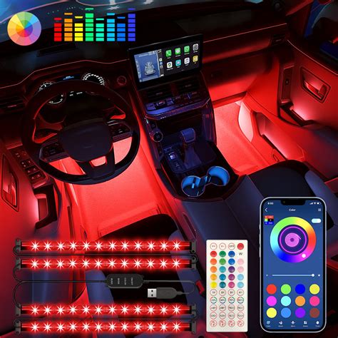 Buy Keepsmile Interior Car Lights Accessories App Control With Remote