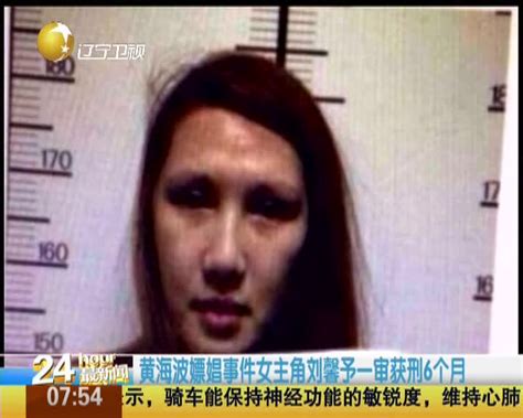 黄海波嫖娼事件女主角刘馨予一审获刑6个月 搜狐视频