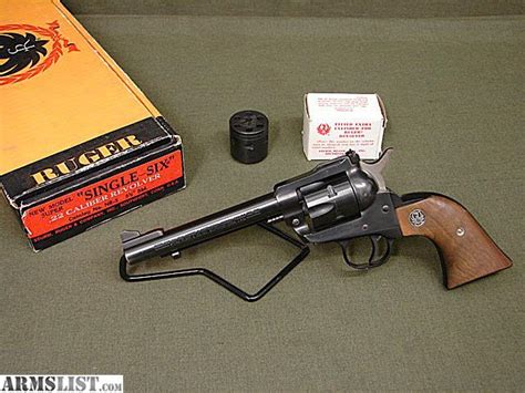 Armslist For Sale Ruger Single Six Convertible 22lrmag 55 Wbox