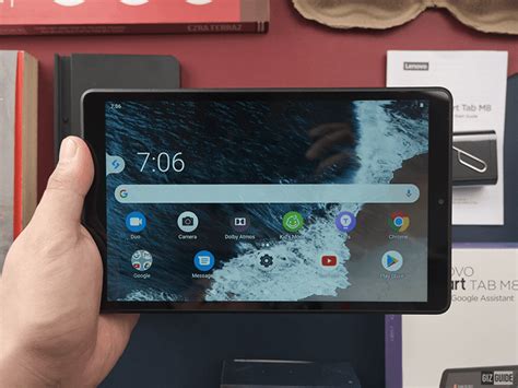 Meet Lenovo Smart Tab M8 Long Battery Life And Dolby Atmos Speakers