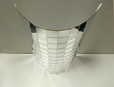 Real 25mm Silver Mirror Tiles On A Self Adhesive Flexible Backing Large