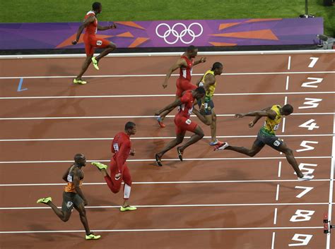 Bolt Flashes Record Speed Again The Blade