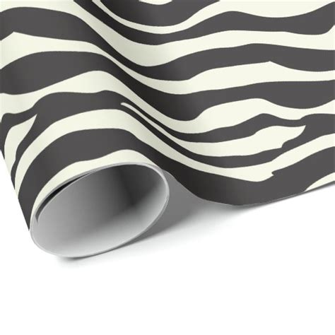 Zebra Animal Print Wrapping Paper