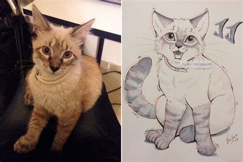 Cute Animal Drawings That Look Like Real Pets