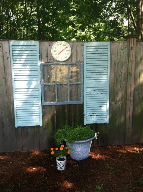 38 Best Old Shutter Outdoor Decor Ideas And Designs For 2019