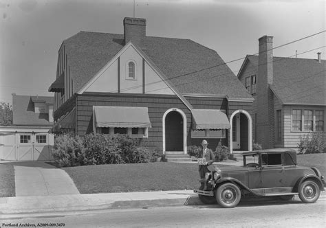 home on ne broadway in 1929 portland