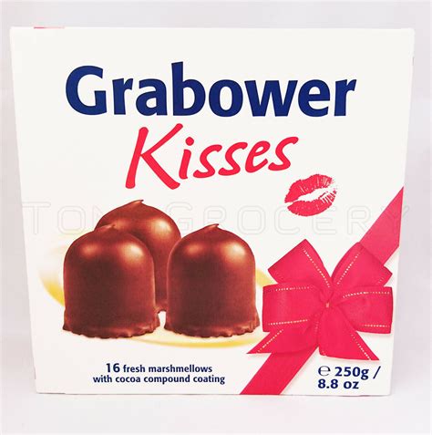 Grabower German Chocolate Covered Marshmallow Kisses 16 Pcs Box 250g 8 8oz 4009176348103 Ebay