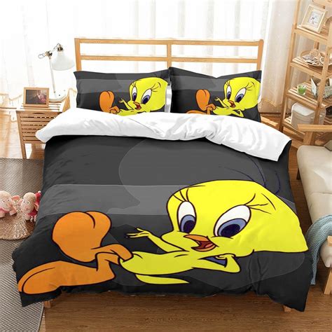 Shop love birds comforters featuring original art of your favorite thing made by artists who love that thing too. 3D Customize Tweety Bird Bedding Set Duvet Cover Set ...