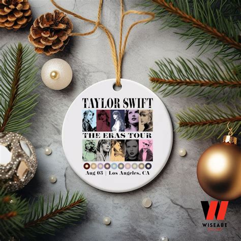 Personalized The Eras Tour Ornament Custom Swiftie Fan Ts 2023