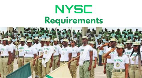 Requirements for registration / mobilization of graduates are listed below. NYSC Online Registration Requirements for Batch A 2020 ...