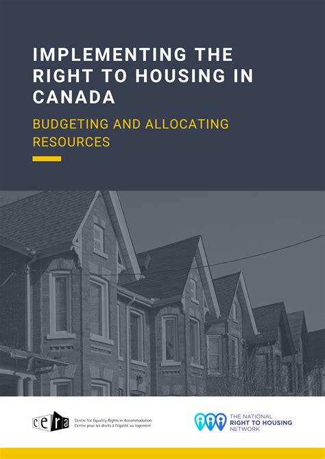 Budgeting And Allocating Resources To Implement The Right To Housing In