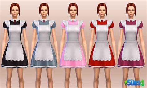 Sims 4 Maid Dress Mod