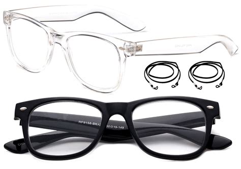 2 pack vintage style reading glasses comfortable stylish simple reader for men and women