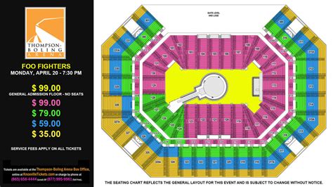 Thompson Bowling Arena Seating Chart