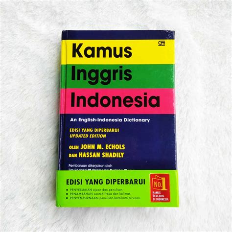 Buku Kamus Inggris Indonesia Edisi Yang Diperbarui