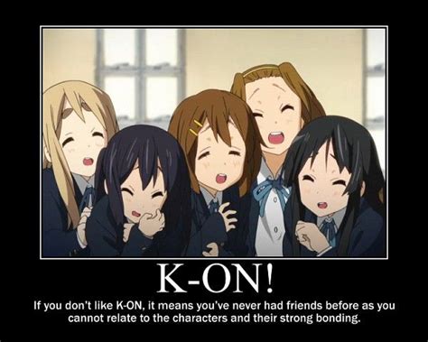 K On Anime Motivational Posters Japanese High School Friends Leave