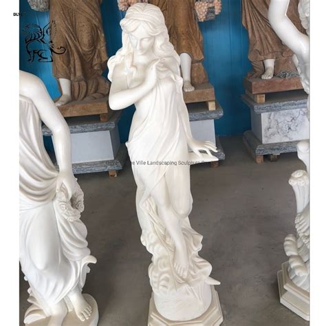 China Life Size Marble Statue Marble Sexy Girl Beauty Statue Mfsg 15