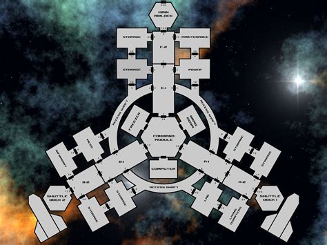Space Station Map Rpg Copper Mountain Trail Map