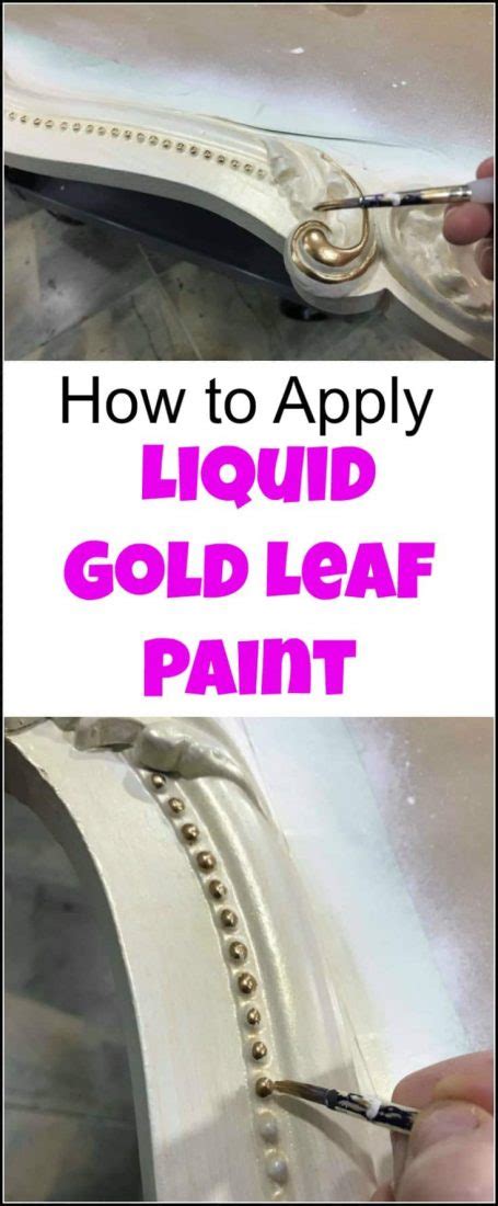 The Beauty Of Liquid Gold Leaf Paint Ames Farm Center
