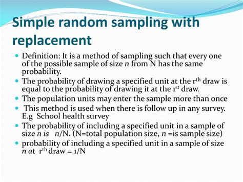 Simple Random Sampling Example Sampling Techniques In Simple Random