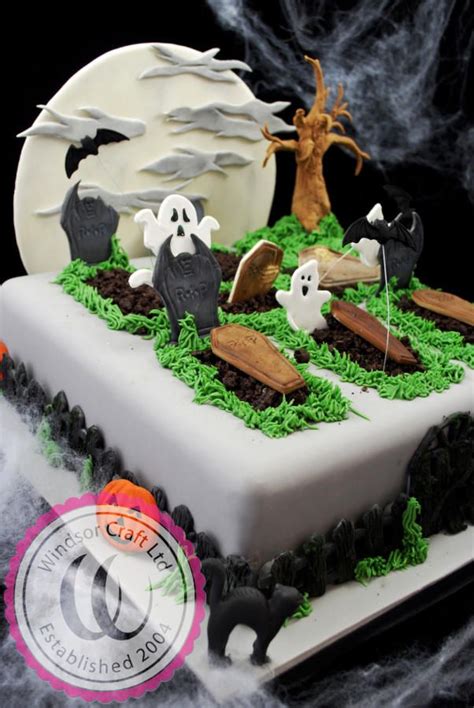 Halloween Graveyard Cake By Windsor Graveyard Cake Halloween