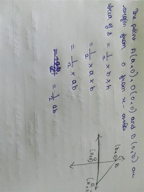 10.7 equations of circles homework. Find the area in Sq units of the triangle formed by the ...