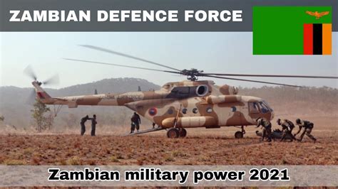 Zambia Military Power 2021 Zambian Defense Force How Powerful Is