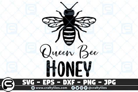 queen bee honey svg cut file bee svg honey svg by crafty files my xxx hot girl