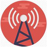 Telecommunication Tower Telecom Icon Repeater Satellite Signal